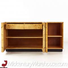 Milo Baughman Milo Baughman Style Mid Century Buffet and Hutch - 3689838