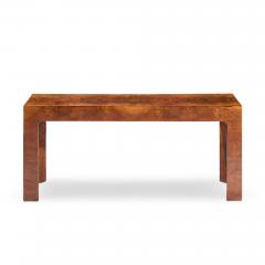 Milo Baughman Milo Baughman Style Mid Century Burlwood Console Table - 4508897