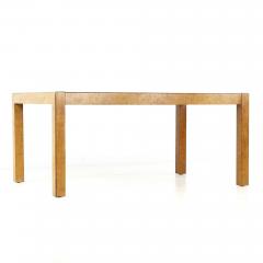 Milo Baughman Milo Baughman Style Mid Century Burlwood Dining Table - 3691530