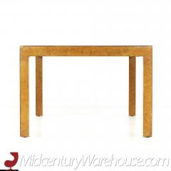 Milo Baughman Milo Baughman Style Mid Century Burlwood Dining Table - 3691534