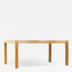 Milo Baughman Milo Baughman Style Mid Century Burlwood Dining Table - 3710359