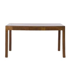 Milo Baughman Milo Baughman Style Mid Century Burlwood Parsons Desk - 3992814