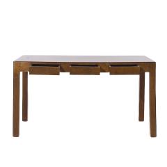 Milo Baughman Milo Baughman Style Mid Century Burlwood Parsons Desk - 3992815