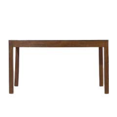 Milo Baughman Milo Baughman Style Mid Century Burlwood Parsons Desk - 3992819