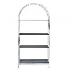 Milo Baughman Milo Baughman Style Mid Century Chrome Etagere - 2630422