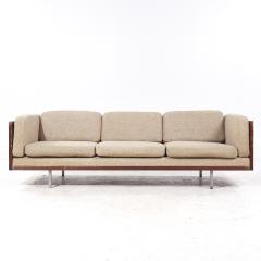 Milo Baughman Milo Baughman Style Mid Century Danish Rosewood Case Sofa - 3835452