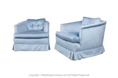 Milo Baughman Milo Baughman Style Mid Century Swivel Club Lounge Chairs Pair - 3009004