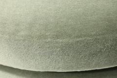 Milo Baughman Milo Baughman Style Teardrop Lounge Chairs in Vendome Mohair - 4416149