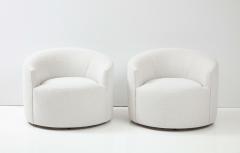 Milo Baughman Milo Baughman Swivel Chairs - 2529252