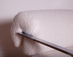 Milo Baughman Milo Baughman Swivel Lounge Chairs in Boucle 1960s Modern Design - 4654773