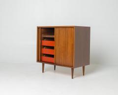 Milo Baughman Milo Baughman Tambour Door Credenza in Walnut - 4712675