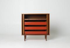 Milo Baughman Milo Baughman Tambour Door Credenza in Walnut - 4712701
