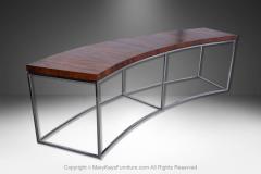 Milo Baughman Milo Baughman Thayer Coggin Curved Sofa Console Table Bench - 4125794