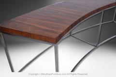 Milo Baughman Milo Baughman Thayer Coggin Curved Sofa Console Table Bench - 4125795
