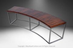 Milo Baughman Milo Baughman Thayer Coggin Curved Sofa Console Table Bench - 4125797