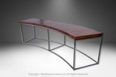 Milo Baughman Milo Baughman Thayer Coggin Curved Sofa Console Table Bench - 4125800