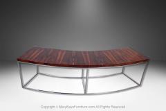 Milo Baughman Milo Baughman Thayer Coggin Curved Sofa Console Table Bench - 4125801