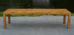 Milo Baughman Milo Baughman Thayer Coggin Extra Large Parsons Burl Dining Table w 2 Leaves - 4190858