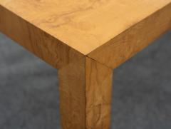 Milo Baughman Milo Baughman Thayer Coggin Extra Large Parsons Burl Dining Table w 2 Leaves - 4190859