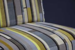 Milo Baughman Milo Baughman Thin Frame Dining Chairs in Maharam Cut Velvet - 2266095