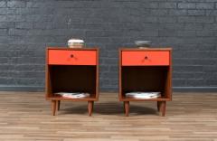 Milo Baughman Milo Baughman Two Tone Lacquered Night Stands for Glenn of CA - 4177885