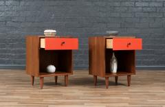 Milo Baughman Milo Baughman Two Tone Lacquered Night Stands for Glenn of CA - 4177888