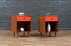 Milo Baughman Milo Baughman Two Tone Lacquered Night Stands for Glenn of CA - 4177889