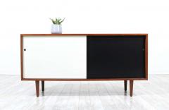 Milo Baughman Milo Baughman Two Tone Lacquered Walnut Credenza for Glenn of California - 2252164