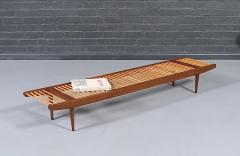Milo Baughman Milo Baughman Two Tone Slatted Bench for Glenn of California - 4584233