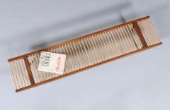 Milo Baughman Milo Baughman Two Tone Slatted Bench for Glenn of California - 4584236