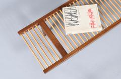 Milo Baughman Milo Baughman Two Tone Slatted Bench for Glenn of California - 4584237