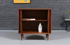 Milo Baughman Milo Baughman Walnut Tambour Cabinet for Glenn of California - 4594490