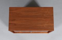 Milo Baughman Milo Baughman Walnut Tambour Cabinet for Glenn of California - 4594493
