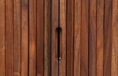Milo Baughman Milo Baughman Walnut Tambour Cabinet for Glenn of California - 4594498