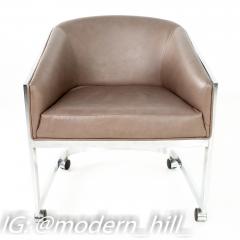 Milo Baughman Milo Baughman for Design Institute of America Side Lounge Club Chairs - 1874549