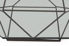 Milo Baughman Milo Baughman for Directional Bronze and Glass Geometric Cocktail Table - 2787494