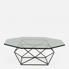 Milo Baughman Milo Baughman for Directional Bronze and Glass Geometric Cocktail Table - 2788674