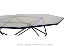 Milo Baughman Milo Baughman for Directional Geometric Bronze Glass Coffee Table - 2987297