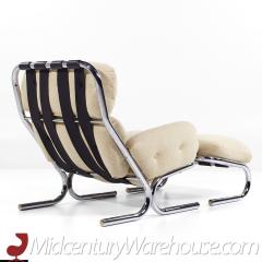 Milo Baughman Milo Baughman for Directional Mid Century Chrome Chair - 3685081