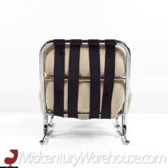 Milo Baughman Milo Baughman for Directional Mid Century Chrome Chair and Ottoman Set - 3513830