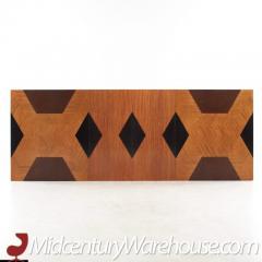 Milo Baughman Milo Baughman for Directional Mid Century Inlaid Dining Table with 2 Leaves - 3436983