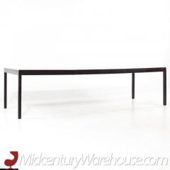 Milo Baughman Milo Baughman for Directional Mid Century Inlaid Dining Table with 2 Leaves - 3436984
