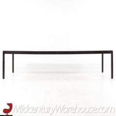Milo Baughman Milo Baughman for Directional Mid Century Inlaid Dining Table with 2 Leaves - 3436985