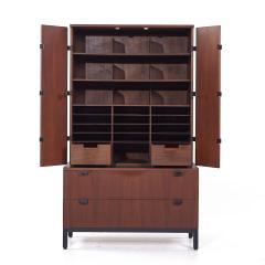 Milo Baughman Milo Baughman for Directional Mid Century Walnut Armoire - 3836559