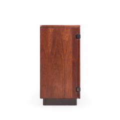 Milo Baughman Milo Baughman for Directional Mid Century Walnut Bar Console Credenza - 4523379