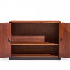 Milo Baughman Milo Baughman for Directional Mid Century Walnut Bar Console Credenza - 4523474