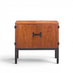 Milo Baughman Milo Baughman for Directional Mid Century Walnut Nightstands Pair - 4570352