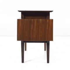 Milo Baughman Milo Baughman for Drexel Perspective Mid Century Walnut Vanity Desk - 3852948