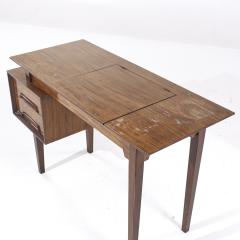 Milo Baughman Milo Baughman for Drexel Perspective Mid Century Walnut Vanity Desk - 3852952