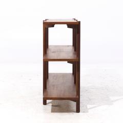 Milo Baughman Milo Baughman for Glenn of California Mid Century Walnut 3 Tier Bookcase - 4381769